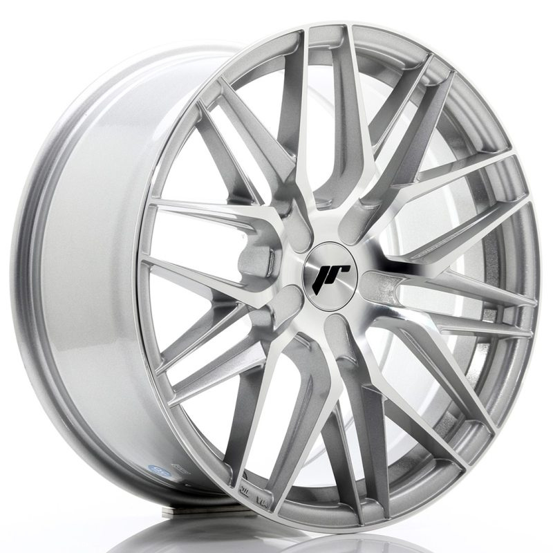 Japan Racing JR28 18x8,5 ET20-40 5H Oborrad Silver Machined Face