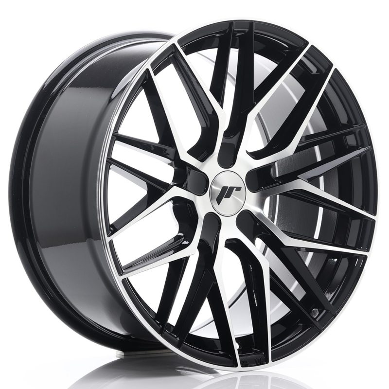 Japan Racing JR28 19x9,5 ET20-40 5H Oborrad Gloss Black Machined Face