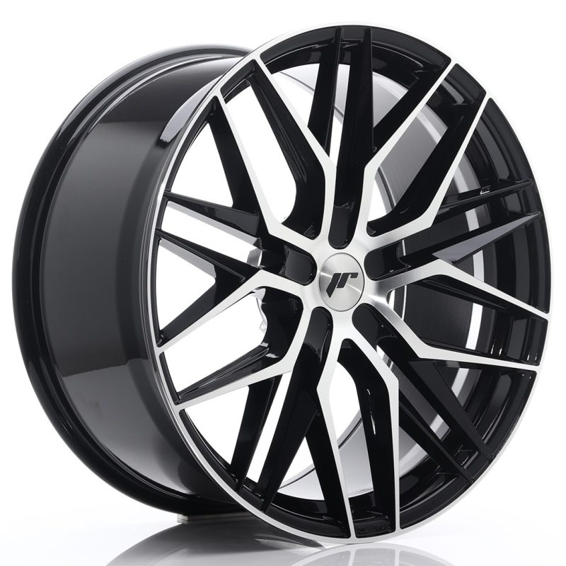Japan Racing JR28 22x10,5 ET15-50 5H Oborrad Gloss Black Machined Face