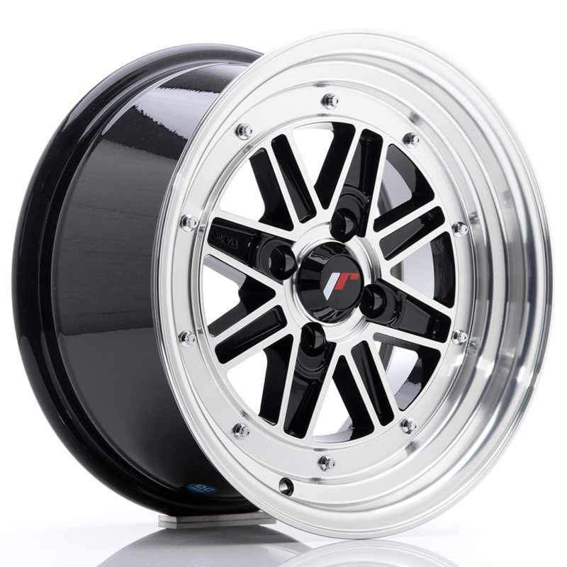 Japan Racing JR31 15x7.5 ET20 4x100 Gloss Black Machined Face