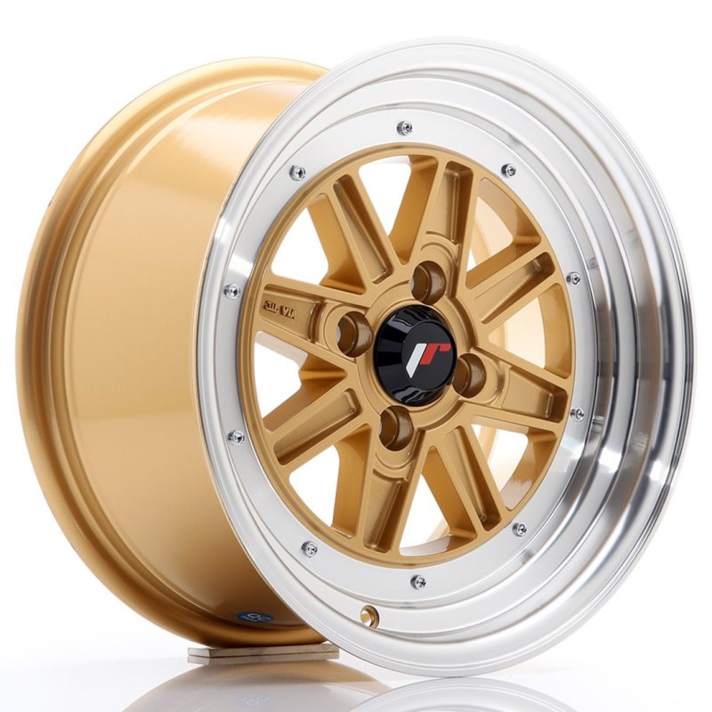 Japan Racing JR31 15x7.5 ET20 4x100 Gold w/Machined Lip