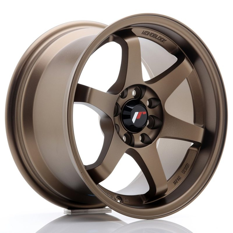 Japan Racing JR3 15x8 ET25 4x100/114 Anodized Bronze