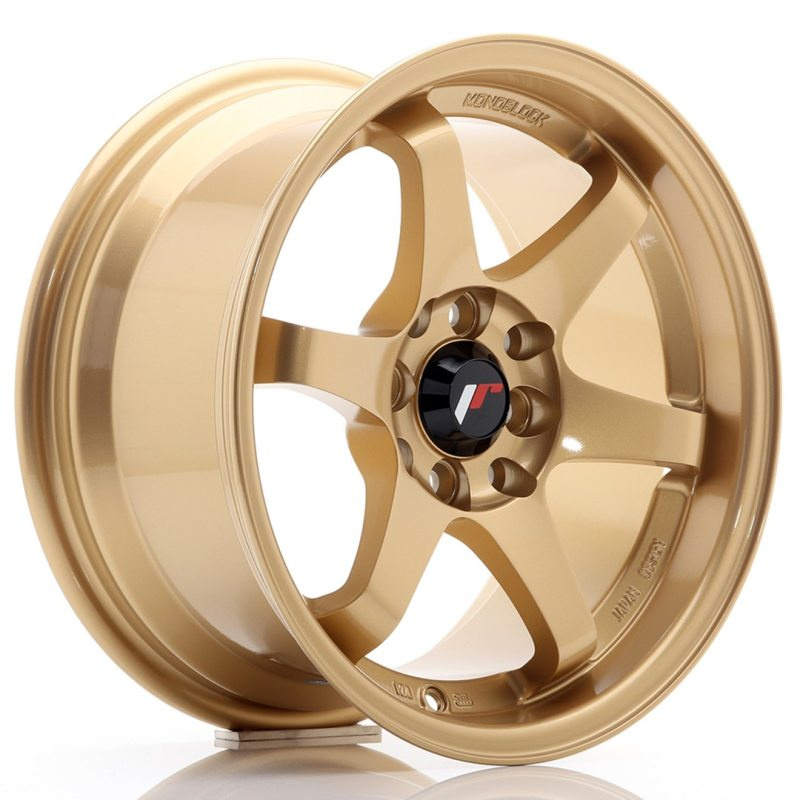 Japan Racing JR3 15x8 ET25 4x100/114 Gold