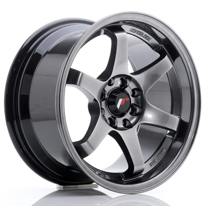 Japan Racing JR3 15x8 ET25 4x100/108 Hyper Black