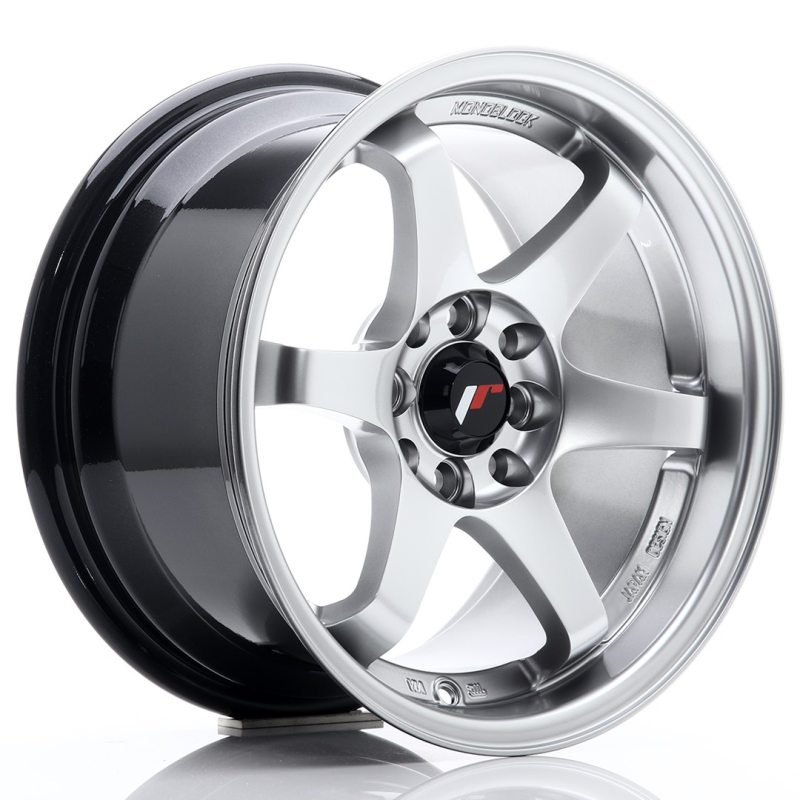 Japan Racing JR3 15x8 ET25 4x100/108 Hyper Silver