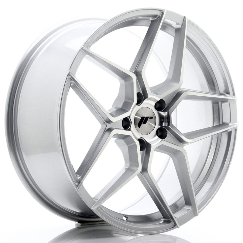 Japan Racing JR34 20x9 ET40 5x112 Silver Machined Face
