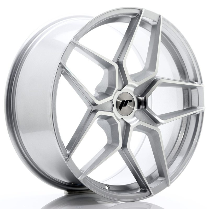 Japan Racing JR34 20x9 ET20-40 5H Oborrad Silver Machined Face