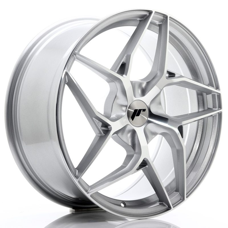 Japan Racing JR35 19x8,5 ET20-45 5H Oborrad Silver Machined Face
