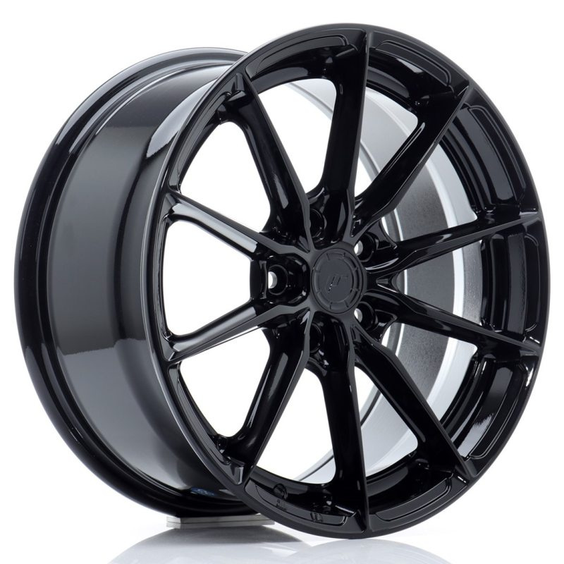 Japan Racing JR37 17x8 ET40 5x112 Glossy Black
