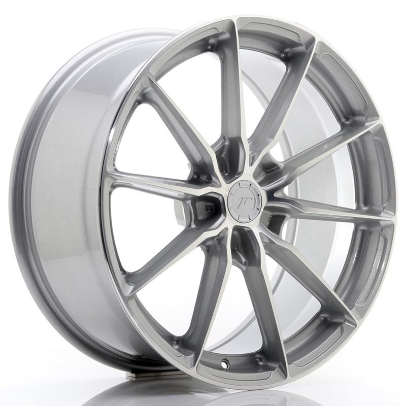 Japan Racing JR37 19x8,5 ET20-45 5H Oborrad Silver Machined Face