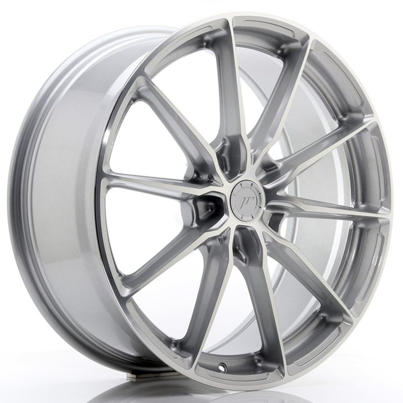 Japan Racing JR37 20x8,5 ET20-45 5H Oborrad Silver Machined Face