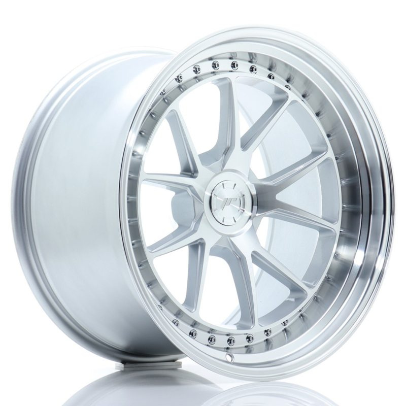 Japan Racing JR39 19x11 ET0-25 5H Oborrad Silver Machined Face