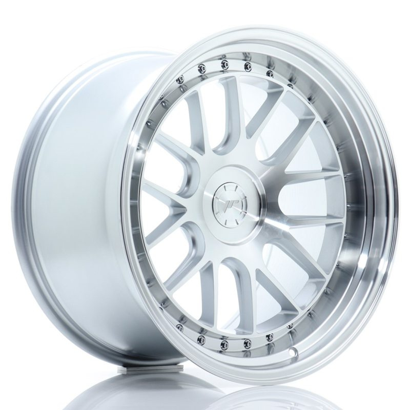Japan Racing JR40 19x11 ET15-22 5H Oborrad Silver Machined Face