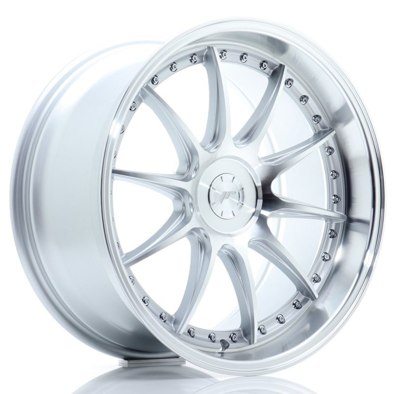 Japan Racing JR41 19x9,5 ET12-22 5H Oborrad Silver Machined Face
