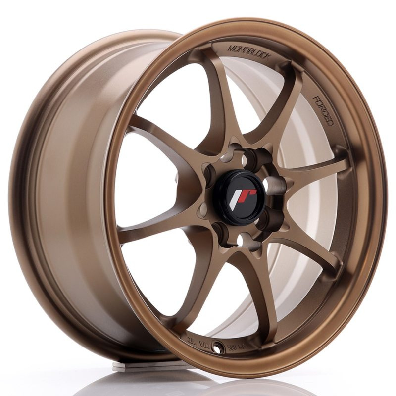 Japan Racing JR5 15x7 ET35 4x100 Dark Anodized Bronze