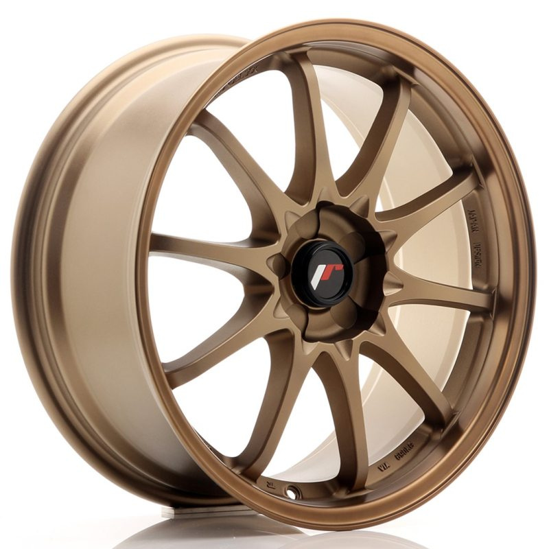 Japan Racing JR5 18x8 ET35 5H Oborrad Dark Anodized Bronze