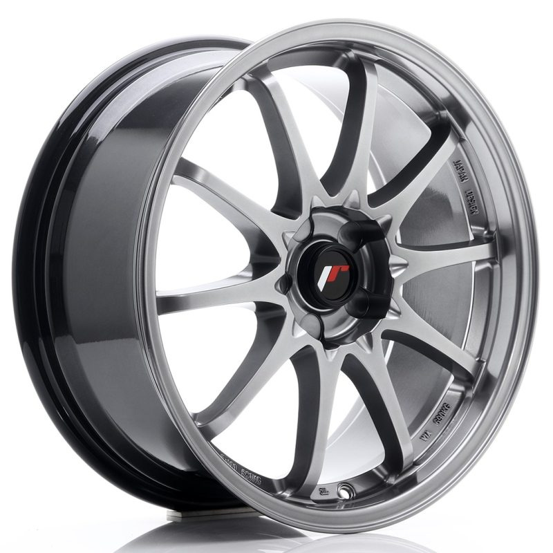 Japan Racing JR5 18x8 ET35 5H Oborrad Hyper Black