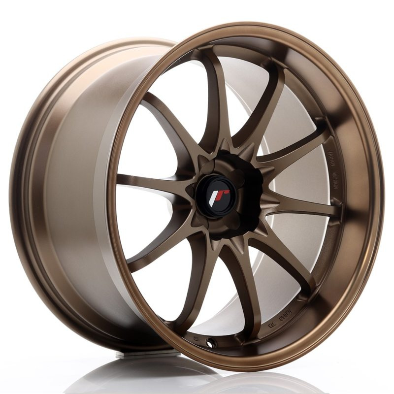 Japan Racing JR5 19x10.5 ET12 5H Oborrad Dark Anodized Bronze