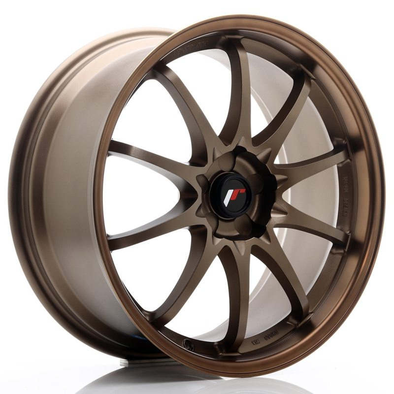 Japan Racing JR5 19x8.5 ET43 5H Oborrad Dark Anodized Bronze