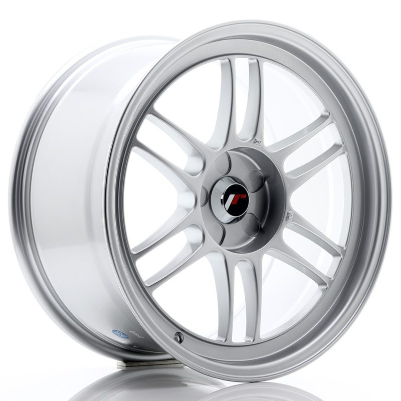 Japan Racing JR7 18x9 ET35 5H Oborrad Silver