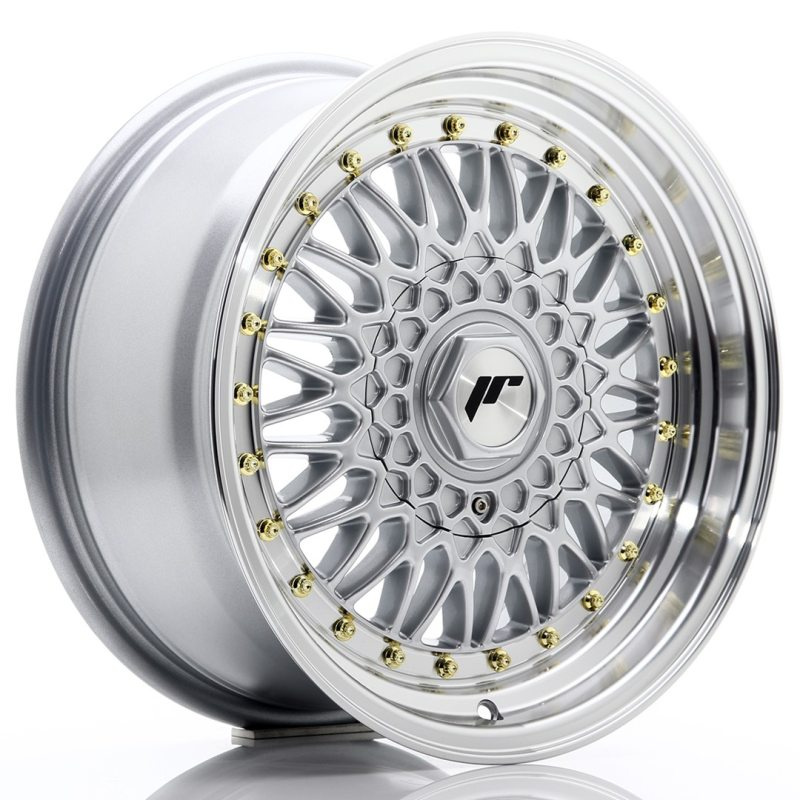 Japan Racing JR9 16x7,5 ET25 Oborrad Silver w/Machined Lip