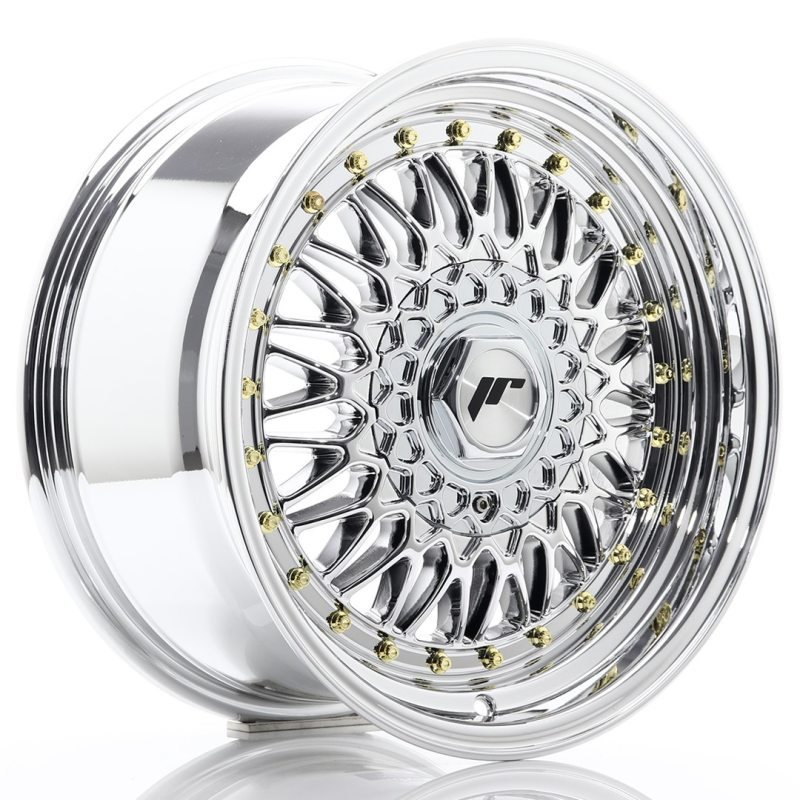 Japan Racing JR9 16x8 ET25 Oborrad Chrome
