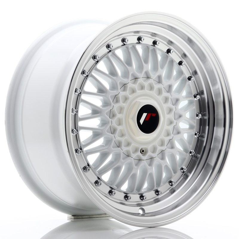 Japan Racing JR9 16x8 ET25 4x100/108 White w/Machined Lip
