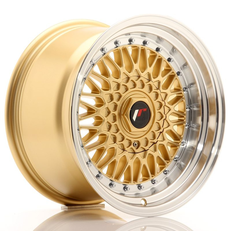 Japan Racing JR9 16x9 ET20 4x100/108 Gold w/Machined Lip