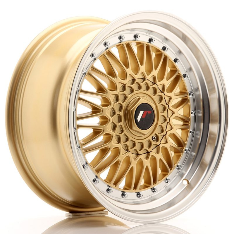 Japan Racing JR9 17x8,5 ET35 5x112/120 Gold w/Machined Lip