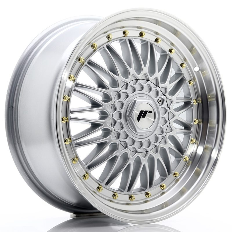 Japan Racing JR9 18x8 ET35 5x112/120 Silver w/Machined Lip