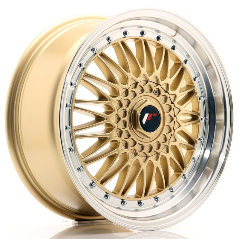 Japan Racing JR9 18x8 ET35-40 Oborrad Gold w/Machined Lip