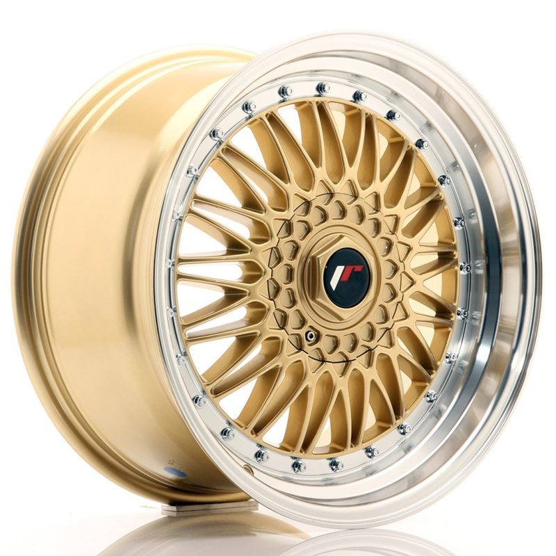 Japan Racing JR9 18x9 ET20-40 Oborrad Gold w/Machined Lip