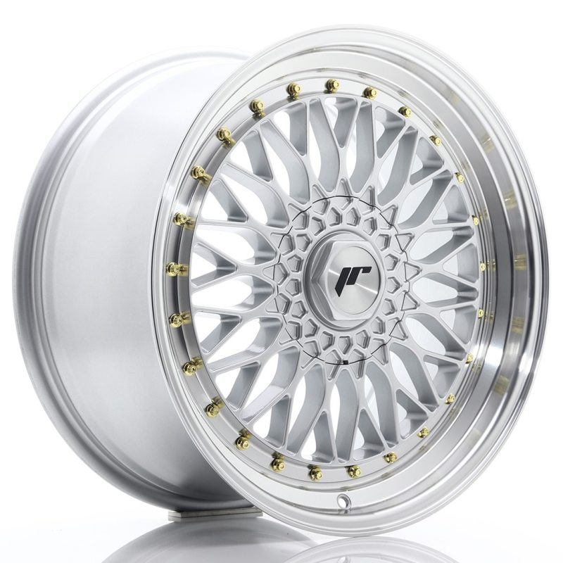 Japan Racing JR9 19x9,5 ET35 Oborrad Silver w/Machined Lip