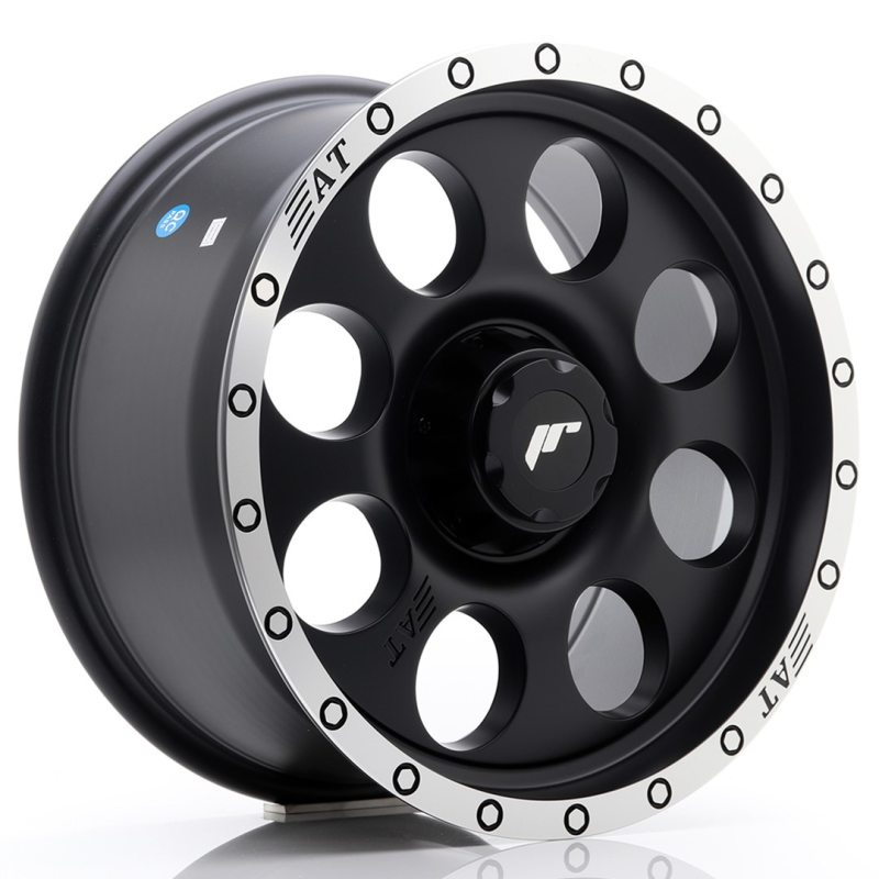 Japan Racing JRX4 17x8.5 ET20-35 Oborrad Matt Black w/Machined Lip