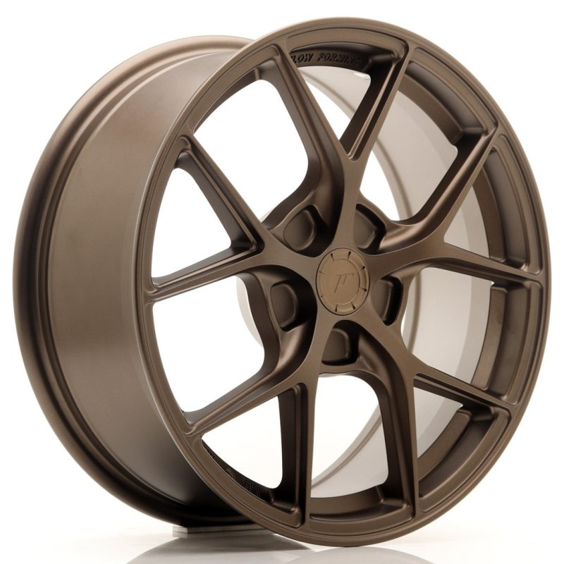 Japan Racing SL01 17x7 ET20-40 5H Oborrad Matt Bronze