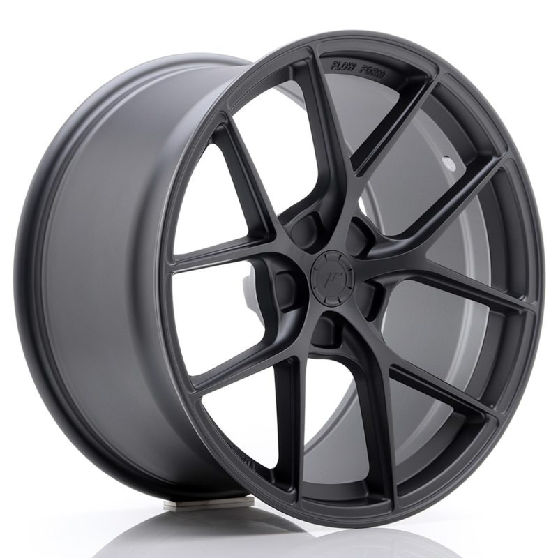 Japan Racing SL01 19x10 ET20-40 5H Oborrad Matt Gun Metal