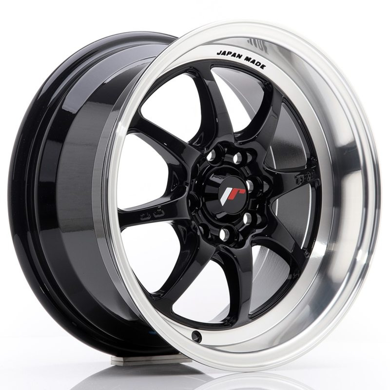 Japan Racing TF2 15x7,5 ET30 4x100/108 Gloss Black