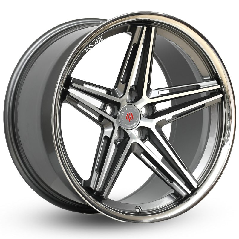 Imaz Wheels FF6 9,5x19 ET35 NAV 74,1 Gunmetal SS-Lip