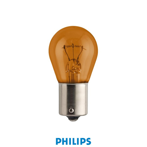 Philips Gl�dlampa PY21W 12V 21W gul
