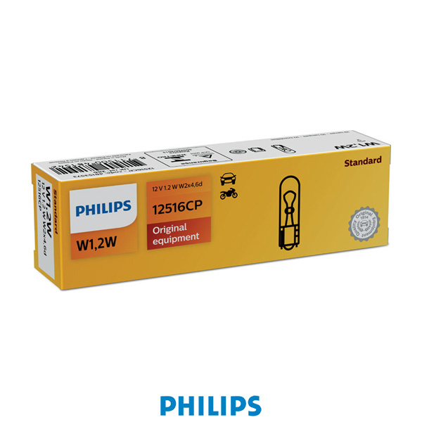 Philips Gl�dlampa 12V 1,2W
