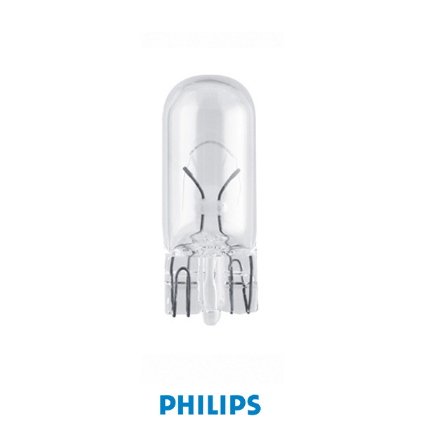 Philips Gl�dlampa 12V 5W W2,1x9,5d
