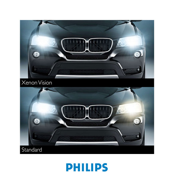 Philips Gasurladdningslampa D2R Vision 35W 4600K Xenon P32d-3