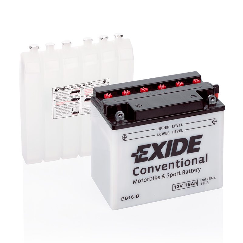 MC-batteri EXIDE MC EB16-B 19Ah 190A(EN)