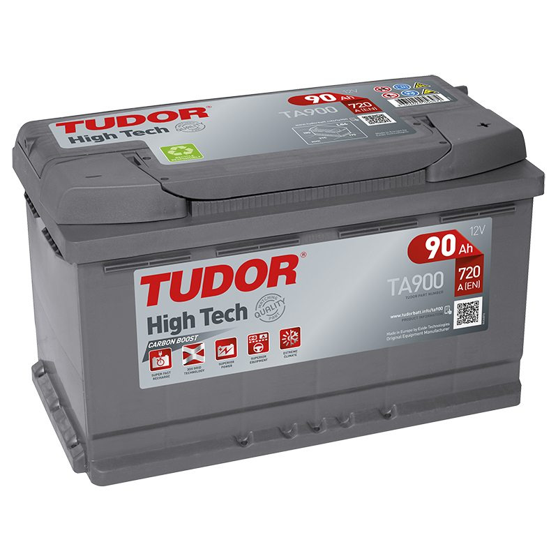 Startbatteri TA900 TUDOR EXIDE HIGH-TECH 90Ah 720A(EN)