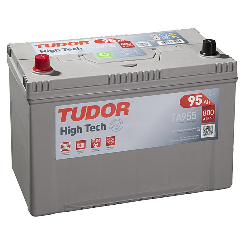 Startbatteri TA955 TUDOR EXIDE HIGH-TECH 95Ah 800A(EN)