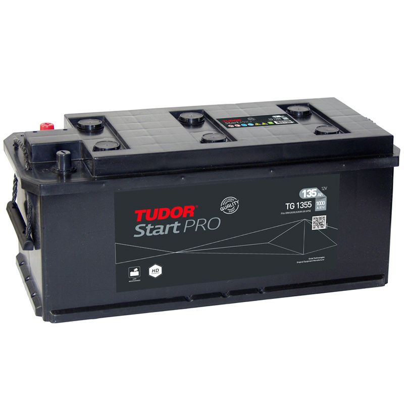 Startbatteri TG1355 TUDOR EXIDE STARTPRO 135Ah 1000A(EN)