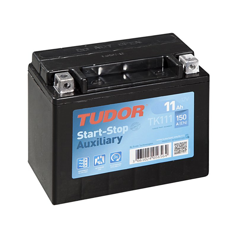 Backup-batteri TK111 TUDOR EXIDE START-STOP AUXILIA 11Ah 150A(EN)