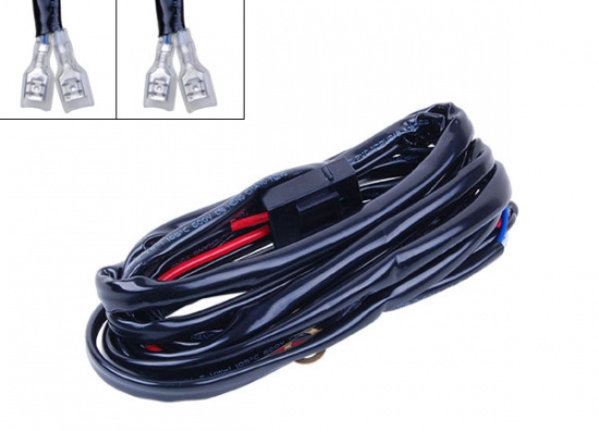 Extraljuskablage - 2 Lampor