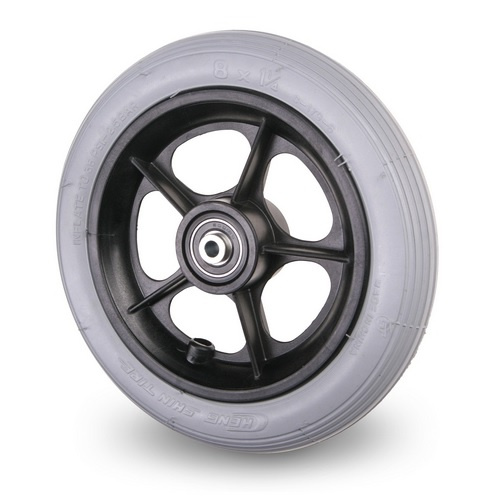 Massivt Hjul Lupo NMF 8x1 1/4, Kullager. Hjul 200x30mm